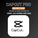 Capcut Pro (1 năm) - tài khoản cấp sẵn (share) - tiết kiệm