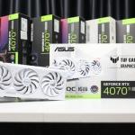 Card màn hình ASUS TUF RTX 4070 Ti SUPER 16GB GDDR6X White OC Edition