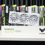 Card màn hình ASUS TUF RTX 4070 Ti SUPER 16GB GDDR6X White OC Edition