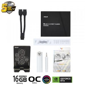 Card màn hình ASUS TUF RTX 4070 Ti SUPER 16GB GDDR6X White OC Edition