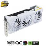 Card màn hình ASUS TUF RTX 4070 Ti SUPER 16GB GDDR6X White OC Edition