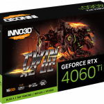 Card màn hình INNO3D GEFORCE RTX 4060 Ti 16GB TWIN X2 BLACK 