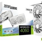 Card màn hình  ZOTAC GAMING GeForce RTX 4060 8GB Twin Edge OC White Edition