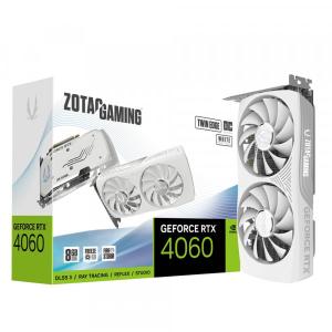 Card màn hình  ZOTAC GAMING GeForce RTX 4060 8GB Twin Edge OC White Edition