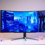 Màn hình cong Gaming LG UltraGear 45GR95QE-B (45inch| OLED| WQHD| Cong| 240Hz| 0,03ms)