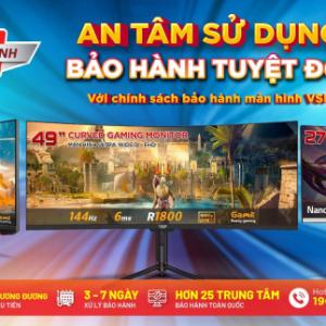 Màn hình Gaming VSP VU241Q (23.8 inch | QHD | IPS | OLED | 75Hz | 7ms | USB Type-C)