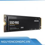 Ổ Cứng SSD Samsung 980 250GB (2900 MB/s, 1300 MB/s, M.2 PCIe, 2280, Gen 3x4, MLC)