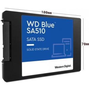 Ổ cứng SSD Western Digital SA510 Blue 1TB SATA 2.5 inch (Đọc 560MB/s - Ghi 520MB/s) - (WDS100T3B0A)