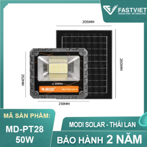 Đèn Led Pha năng lượng mặt trời Modi Solar MD PT28