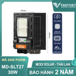 Đèn đường năng lượng mặt trời Modi Solar MD SLT27 30W